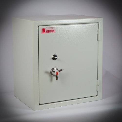Turvakaappi Seifuva 60S edulliseen hintaan yrityksille, laadukkaat turvakaapit varusteltuna, turvakaapista kuva vasemmalta yläviistosta 60S on digitaalinen eli elektroninen turvakaappi kodin tai yrityksen arvopapereille