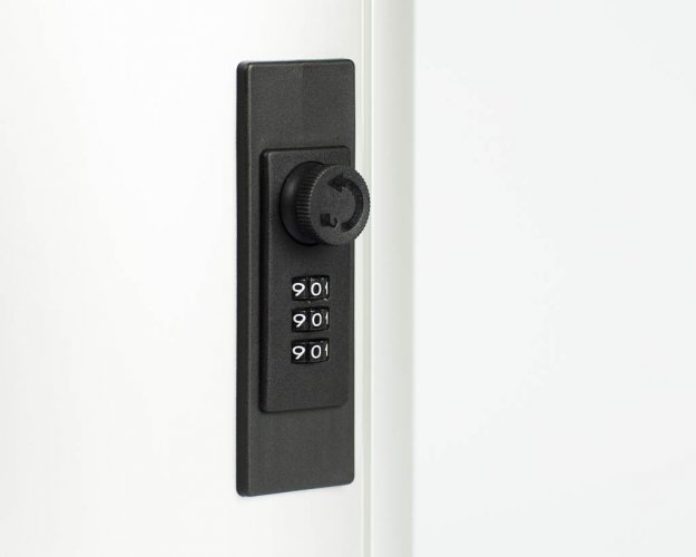 Lukittavan Durable 36 avaimelle avainkaapin numerolukko