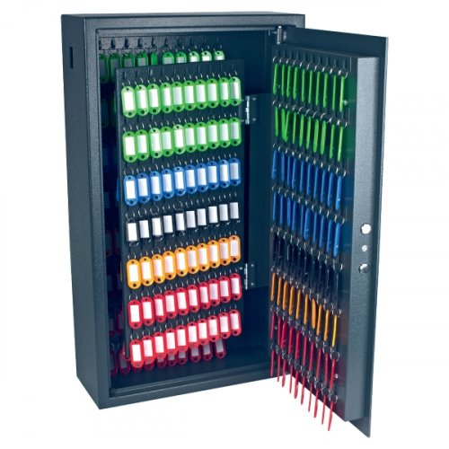 Iso avainkaappi koodilukolla Pavo 300 avaimelle avattuna