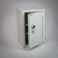 Kassakaappi Seifuva SB-1-100SD 230 litraa harmaa koodilukollinen Euro 1 kassakaappi ammattikäyttöön