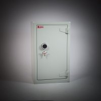 Kassakaappi SB-1-60S Seifuva 95 litraa harmaa Euro-1 kassakaappi koodilukolla toimistoon ja kotiin