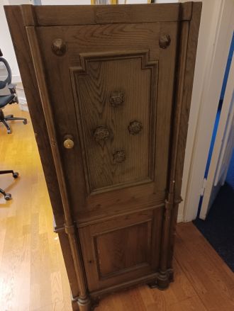 Käytetty kassakaappi Geldschrank Fabrik Julius Schüler edulliseen hintaan, hinta 50€