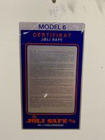 Käytetty kassakaappi Jöli Safe Model 6 moneen käyttöön edulliseen hintaan