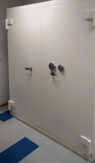 Käytetty kassakaappi Kaipio Oy edulliseen hintaan, hinta 50€