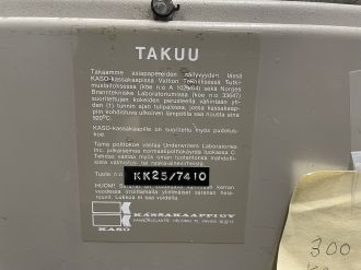 Käytetty kassakaappi Kaso Kaso edulliseen hintaan, hinta 50€