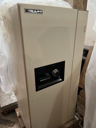 Käytetty kassakaappi Kaso KK-250 edulliseen hintaan, hinta 600€