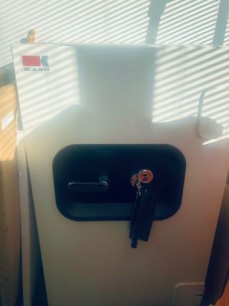 Käytetty kassakaappi Kaso Kaso edulliseen hintaan, hinta 200€