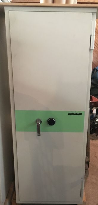 Käytetty kassakaappi Turvakaappi TK edulliseen hintaan, hinta 850€