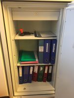 Käytetty paloturvakaappi Diplomat D250E hyvä ja hinnaltaan edullinen