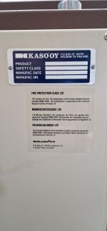 Käytetty paloturvakaappi Kaso KK-225 moneen käyttöön edulliseen hintaan