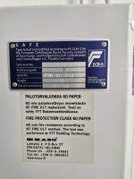 Käytetty paloturvakaappi KASO PTK E1 340 hyvä ja hinnaltaan edullinen