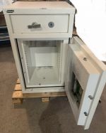 Käytetty turvakaappi Håbeco Euro depo 60 hyvä ja hinnaltaan edullinen
