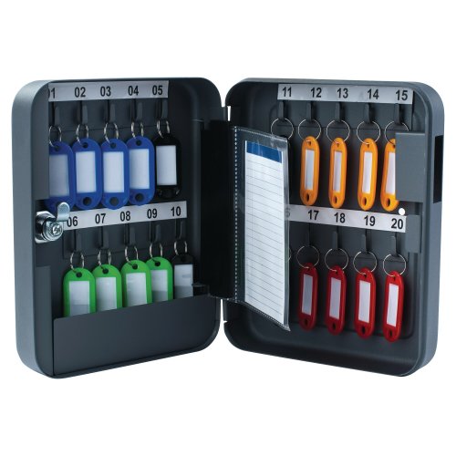 Pieni avainkaappi 20 avaimelle Pavo