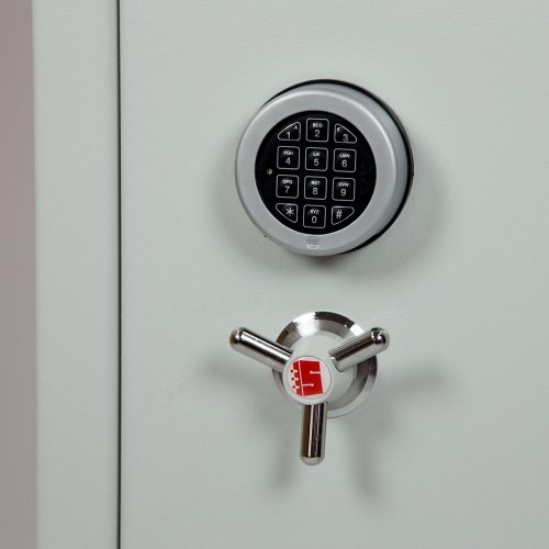 SC-S1-60S Turvakaappi koodilukolla on helppokäyttöinen ja kätevä digitaalinen turvakaappi S60 on tilava turvakaappi myös avaimille